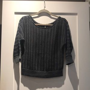 Free People Black Sweater